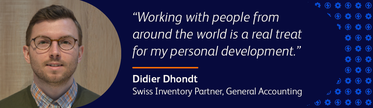 Quote from Didier Dhondt Swiss Inventory Partner, General Accounting at BD